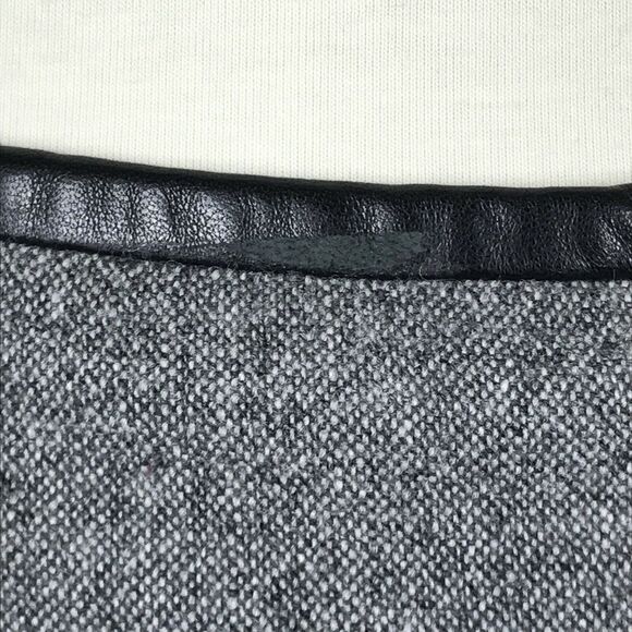 Band of Outsiders Tweed Wool Blend Straight Pencil Skirt FLAW - Picture 2 of 12